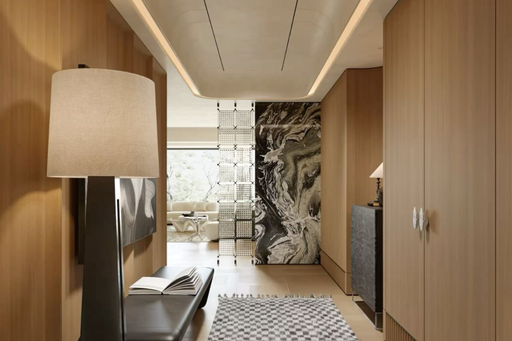 Ханын хулсан хавтан бор модон хээтэй 2800*1220*8  ph