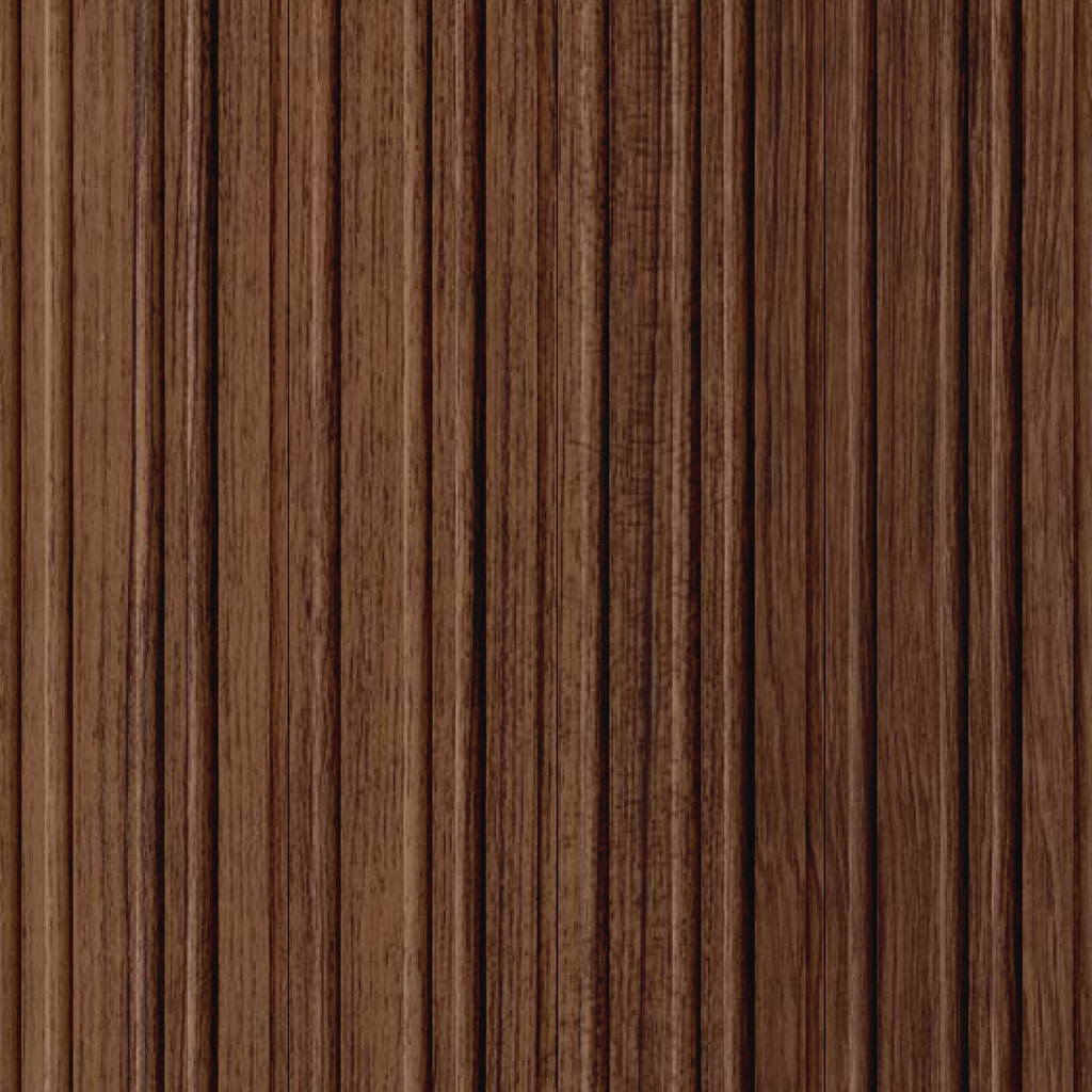 Ханын рейк mdf   teak 2800*126*18-39-107