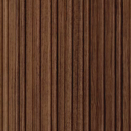 Ханын рейк mdf   teak 2800*126*18-39-107