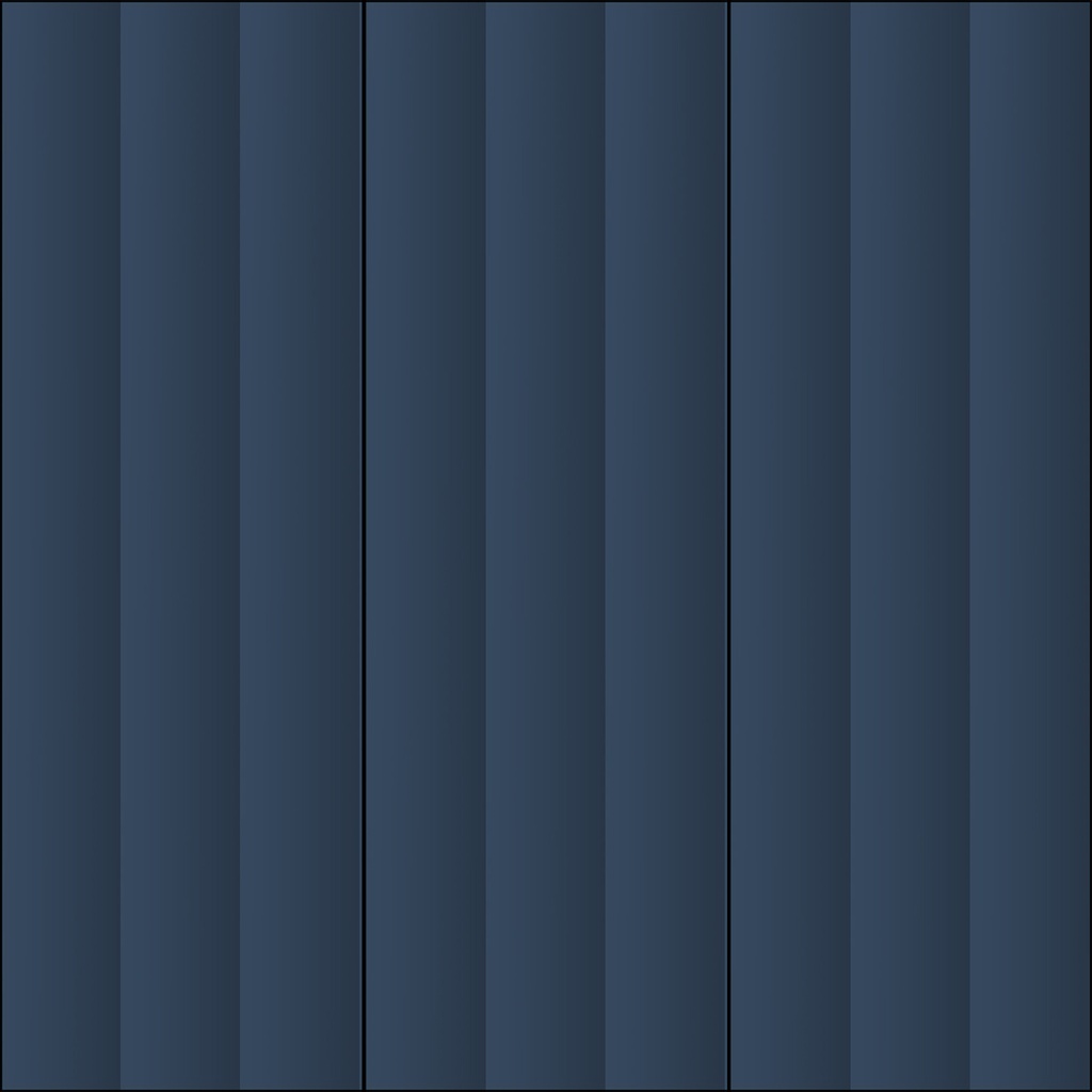 Ханын рейк mdf   aegean blue 2800*126*18-43-2847