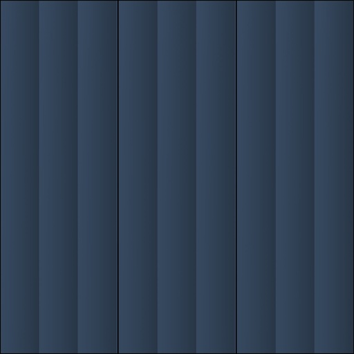 Ханын рейк mdf   aegean blue 2800*126*18-43-2847