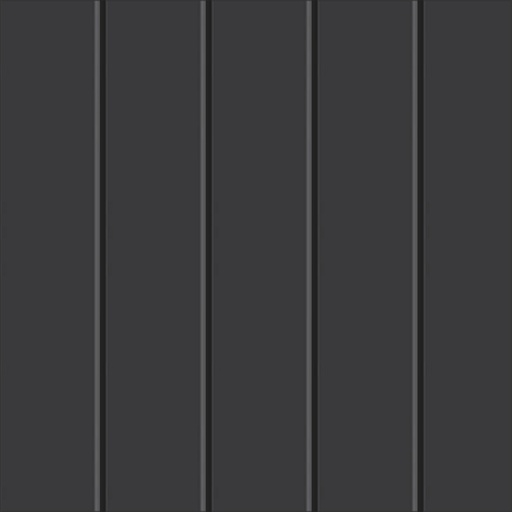 Ханын рейк mdf   antracite 2800*126*18-47-1956