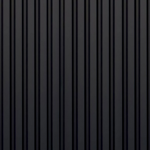 Ханын рейк mdf   sm black  2800*126*18-48-1955