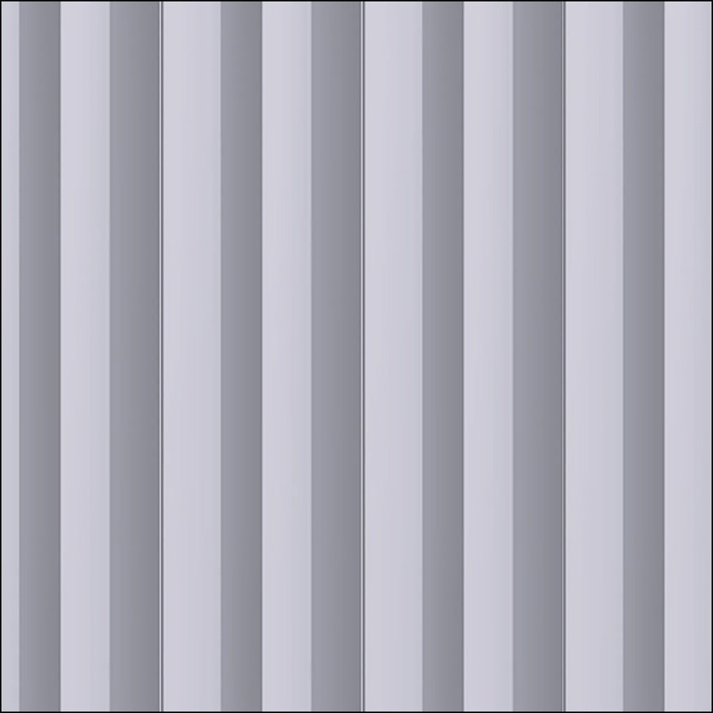 Ханын рейк mdf   sm light grey 2800*126*18-49-2277