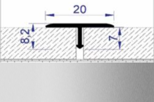 T залгаа MK-T20 matt silver PH