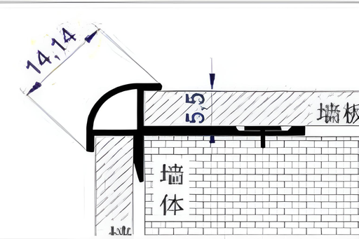 Бөөрөнхий Гадна Булан MK-QB0507 Matt Black 