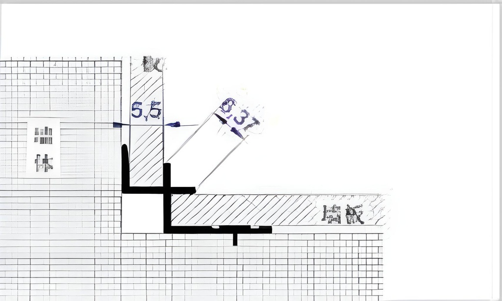 Дотор булан MK-QB0511 matt gold PH