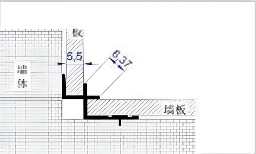 Дотор булан MK-QB0511 matt gold PH