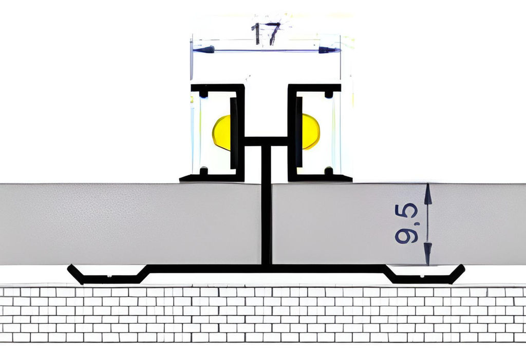 Гэрэлтэй залгаа/Хавтан руугаа тусгалтай MK-QBD105 led matt black PH