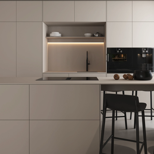 Ар хаалт  2440*1220*5 Magnolia Cream POLKO