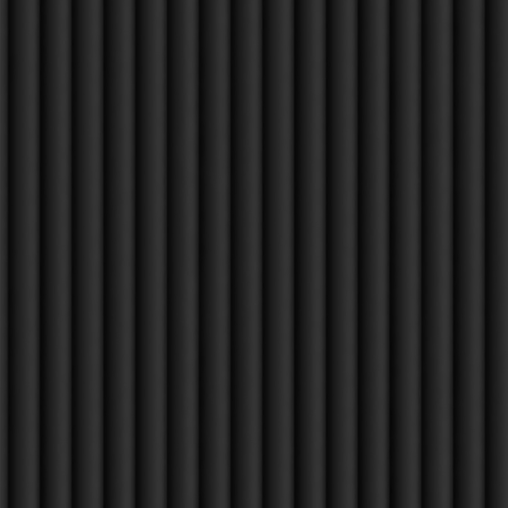 ХАНЫН РЕЙК MDF   SM BLACK 2800*126*18-42-1955