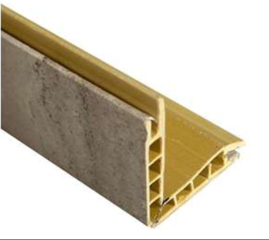 Ханын гоёлын рейк 1416 eleganze concrete end 3000*50*5  ph