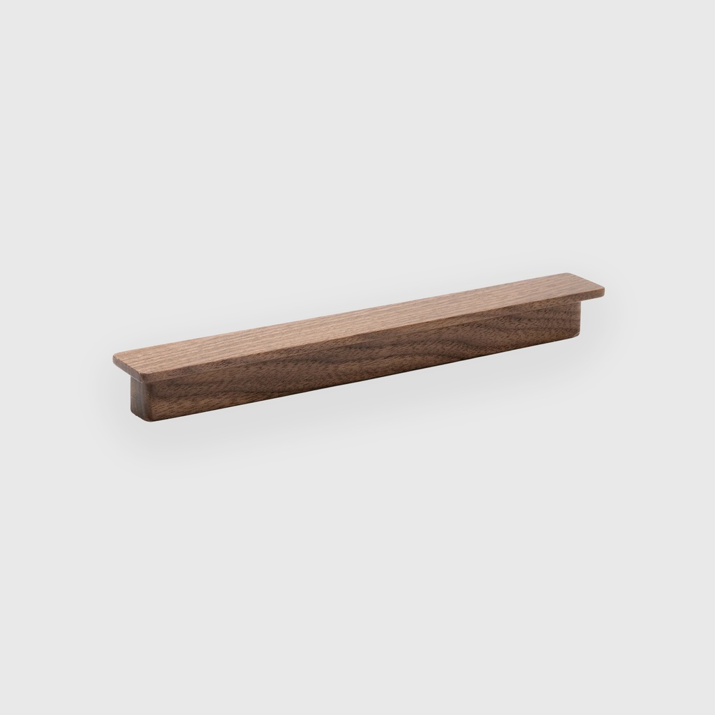 Rectangular Walnut Wooden Pull 