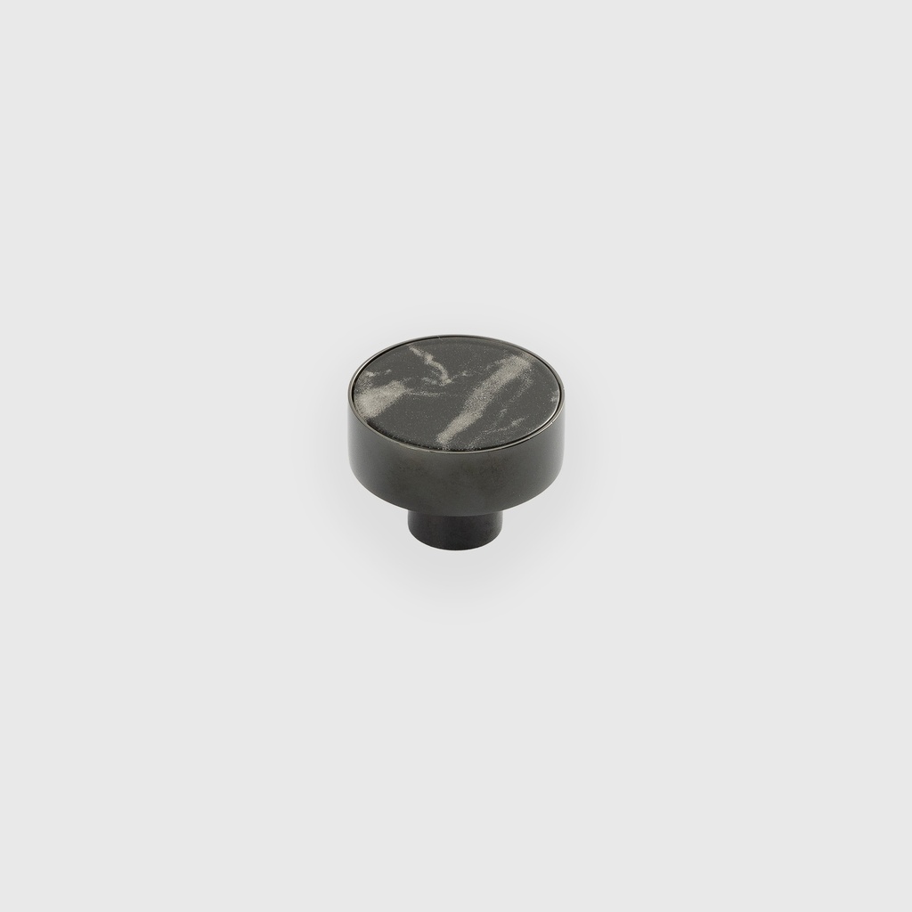 Xander large black texture knob RTR