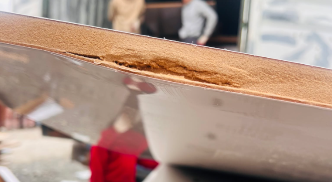 Хавтан mdf sm sahara cream-3019-2f agt гэмтэлтэй