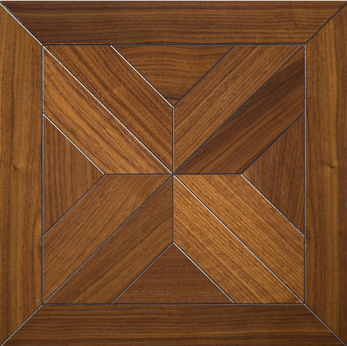 Модон шал 9 давхар black walnut multi-layer classic 450*450*15/1.2mm