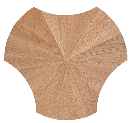 Модон шал 9 давхар oak birch multi-layer large lotus leaf 600*600*15/1.2mm