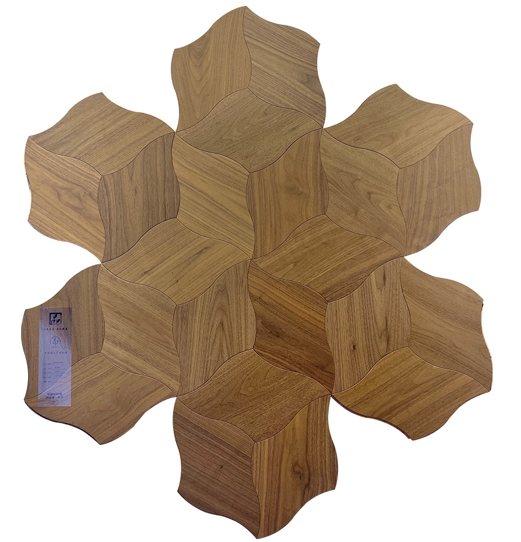 Модон шал 9 давхар black walnut birch multi-layer small leaves 303*193*15/1.2mm