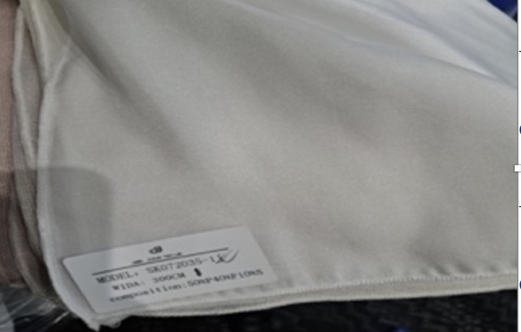 Хөшиг silken sheer sparkling white STS