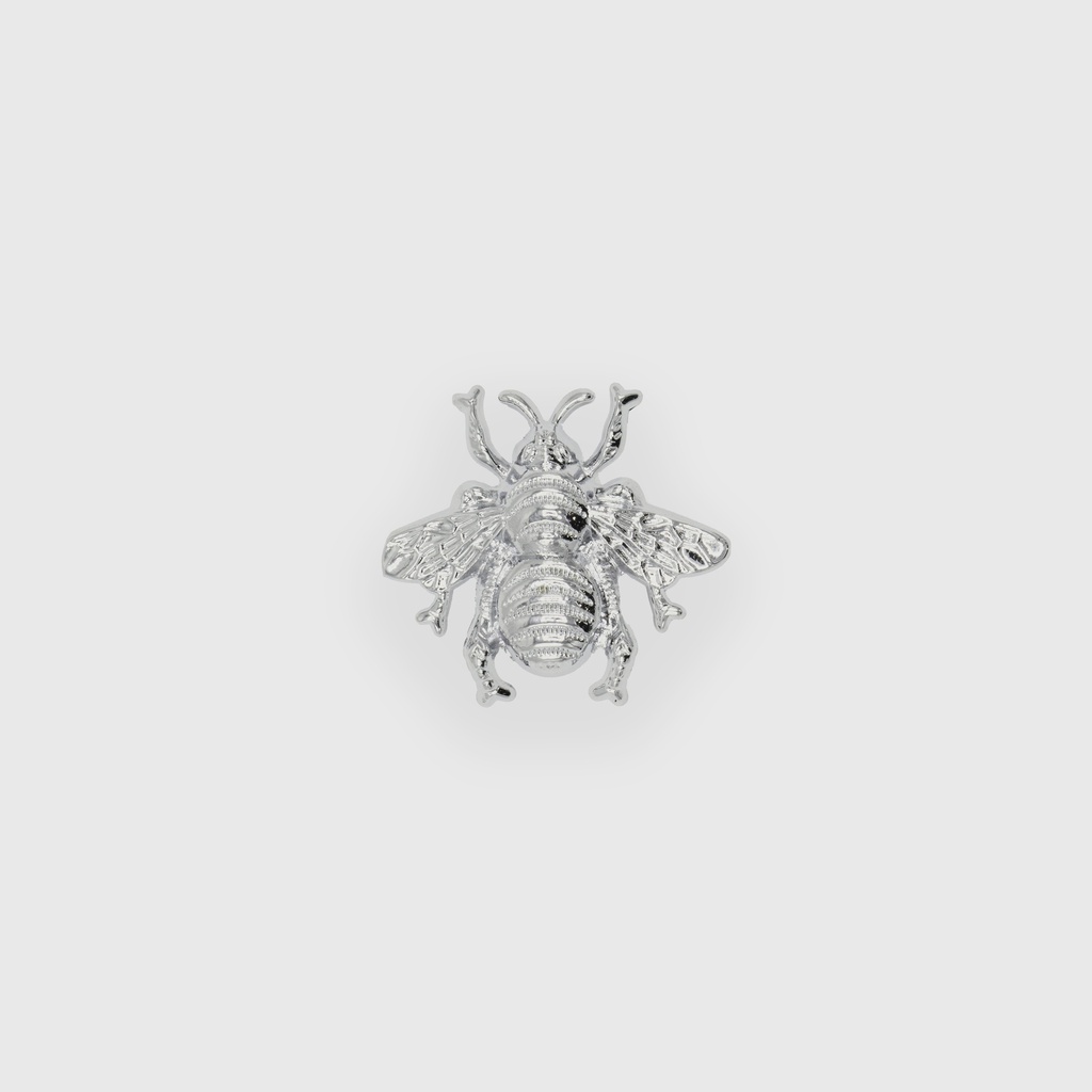 Silver Bee Brass Knob 