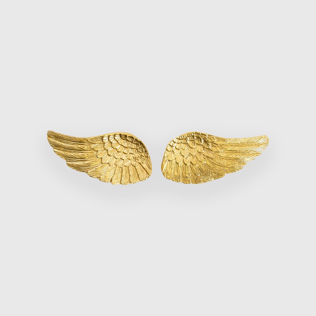 Golden wing drawer left knob ART