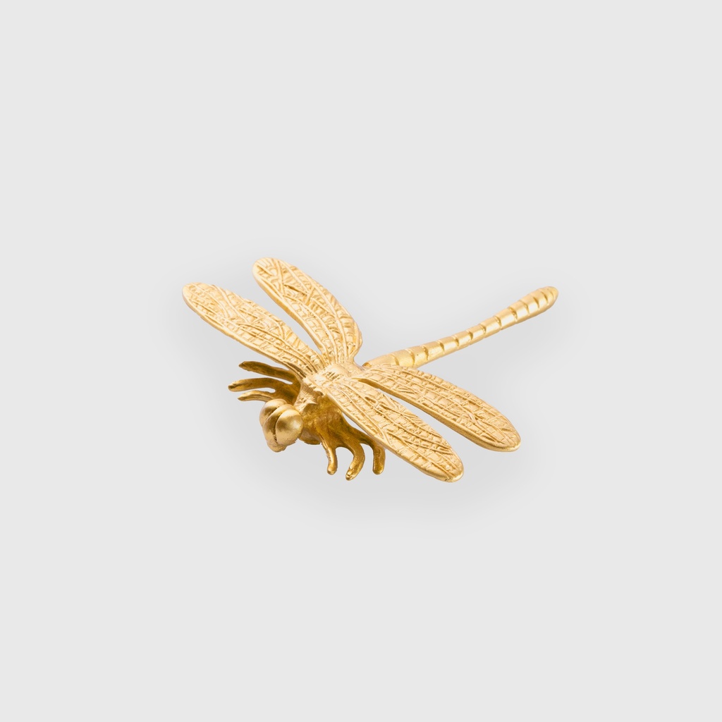 Dragon fly brass handle ART