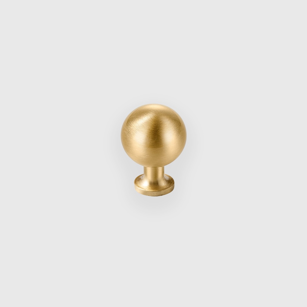 Brass Knob With Base 