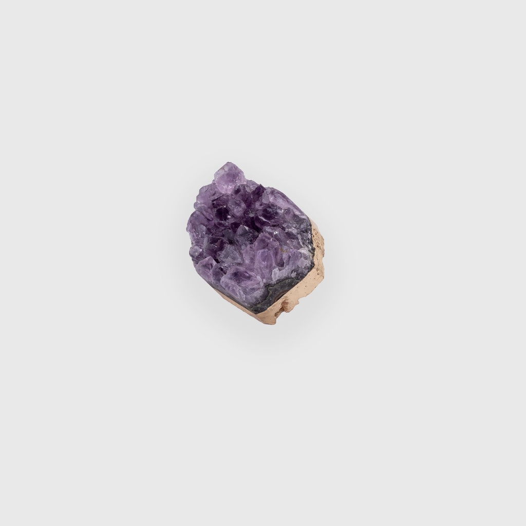 Agate Gemstone Brass Knob 