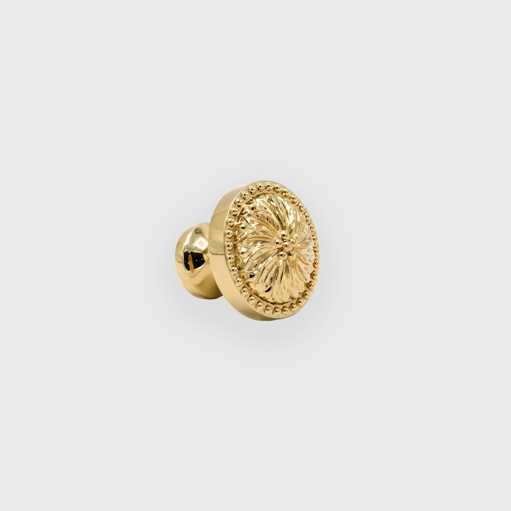 Simple european golden knob LJO