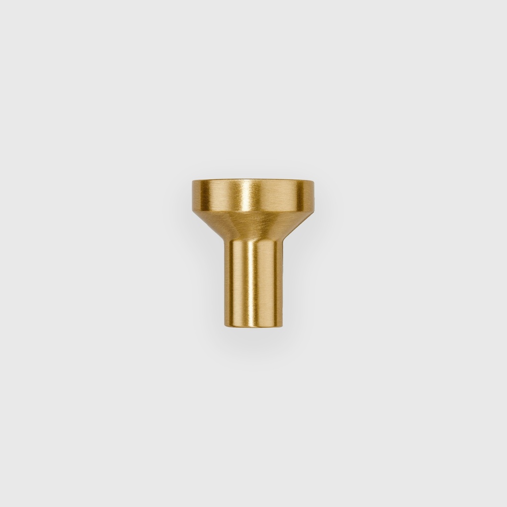 Golden flat hook knob LJO