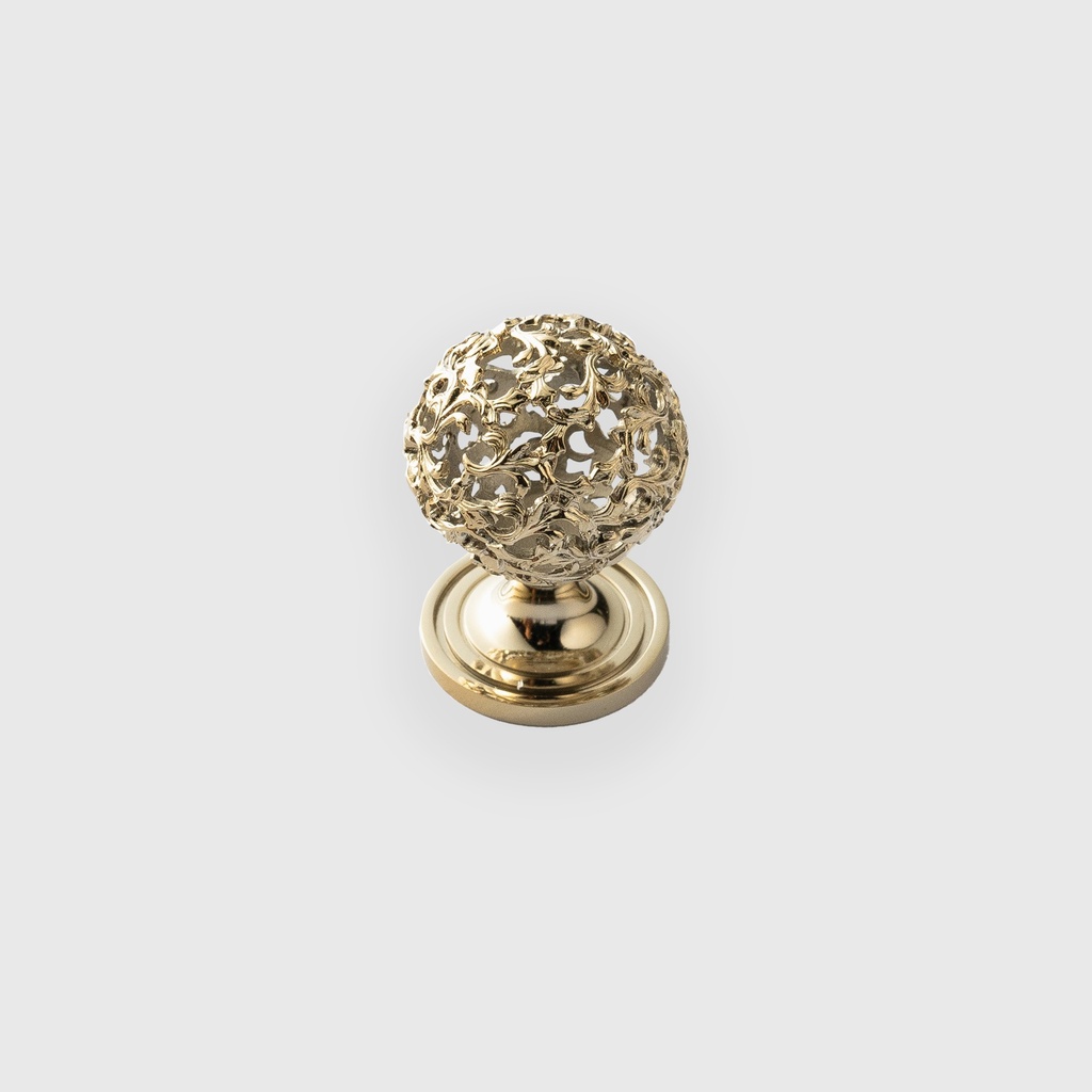 French Retro Gold Knob  
