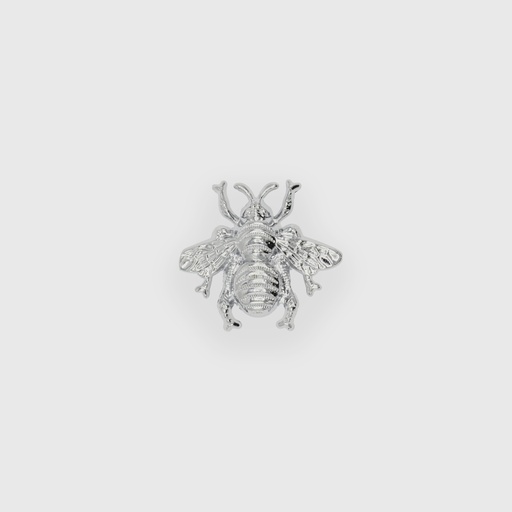 [ART0004035] Silver Bee Brass Knob 