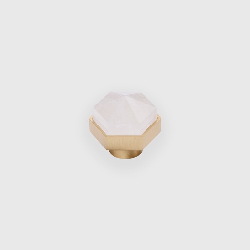 Quartz Marble Knob 