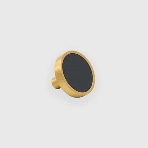 [ART1540030] Golden framed with black leather knob ART