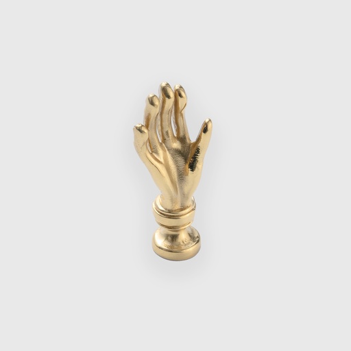[ART1100047] Golden woman hand knob ART
