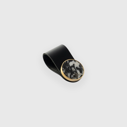 [STN1200060] Round Stone Strap Knob 