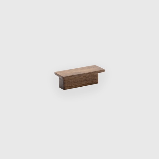 Rectangular Walnut Wooden Pull 