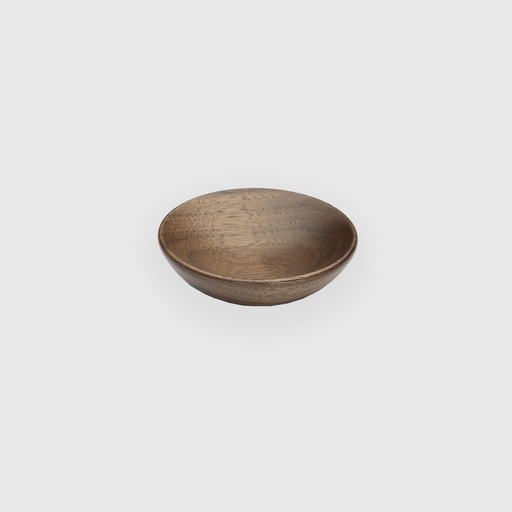 [EMO11116518] Walnut round bowl cabinet knob EMO