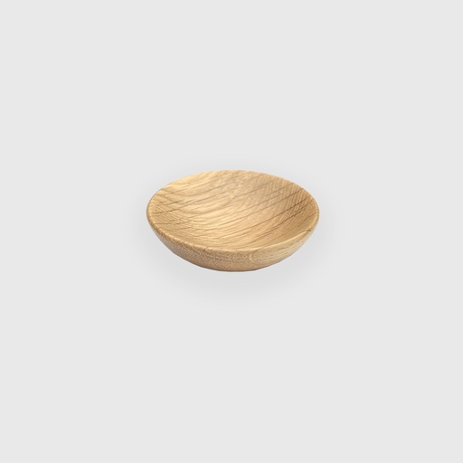 Oak Round Bowl Cabinet Knob 