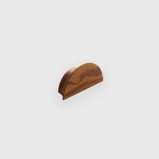 [EMO11110220] Small Half Moon Walnut Cup Pull 