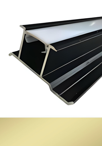 [MK-QBD104 matte gold LED] Гэрэлтэй Дундын Залгаа MK-QBD104 Led Matt Gold 