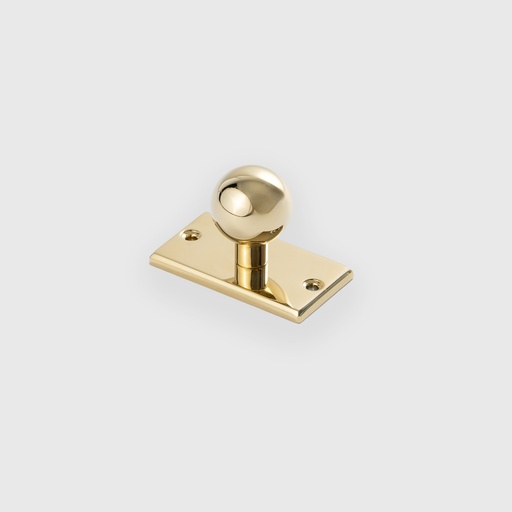[LJO2513254] Polished Golden Backplat Knob 