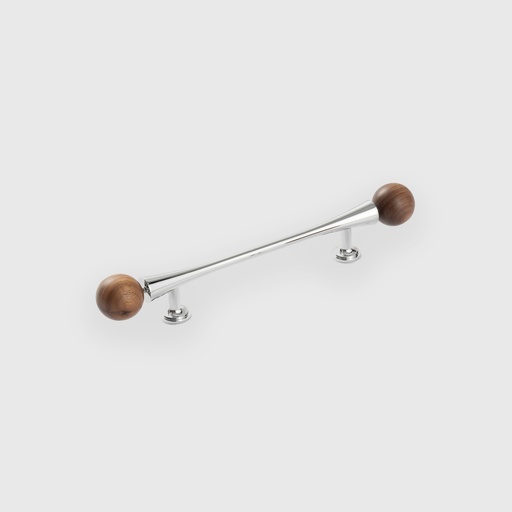 [RTR25137229] Silver Walnut Pull 