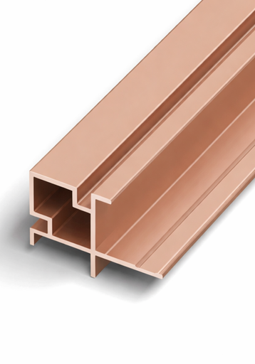 [MK-QB0506 bright rose gold] Дөрвөлжин Гадна Булан MK-QB0506 Rose Gold 