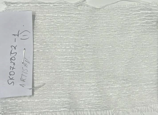 [SK072052-1] Хөшиг artisan sheer white STS