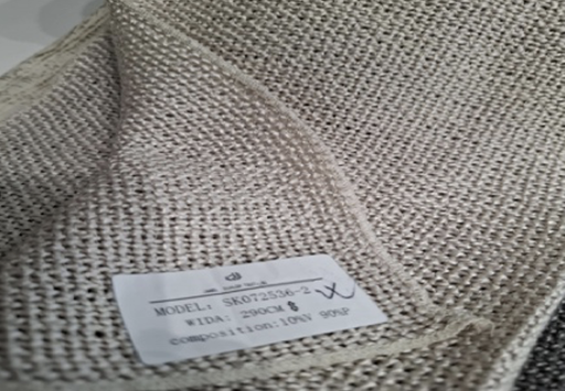 [SK072536-2] Хөшиг artisan beige with sparkly thread STS