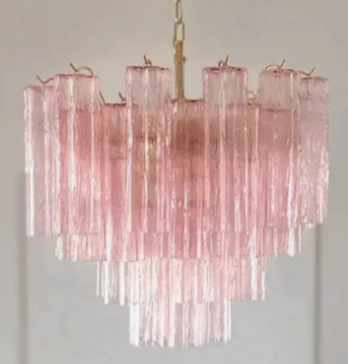 [MRCH0006] Murano grand rosetta chandelier STS
